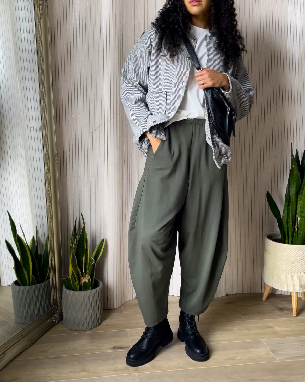 Balloon Jersey Trouser