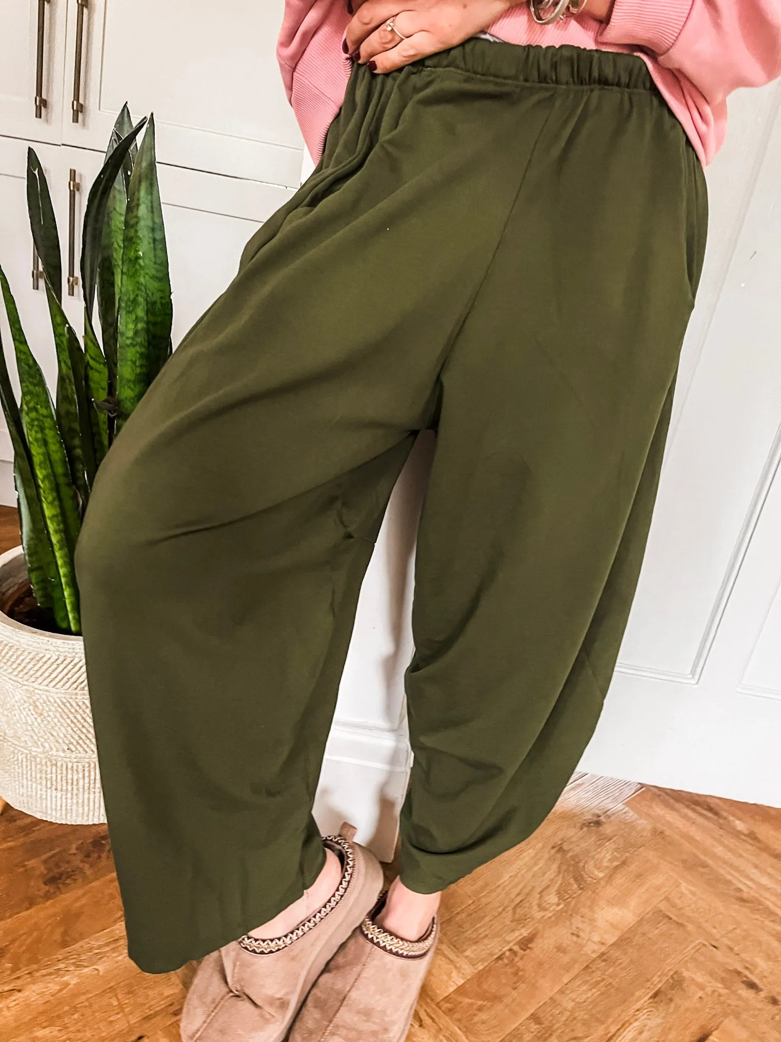 Balloon Jersey Trouser