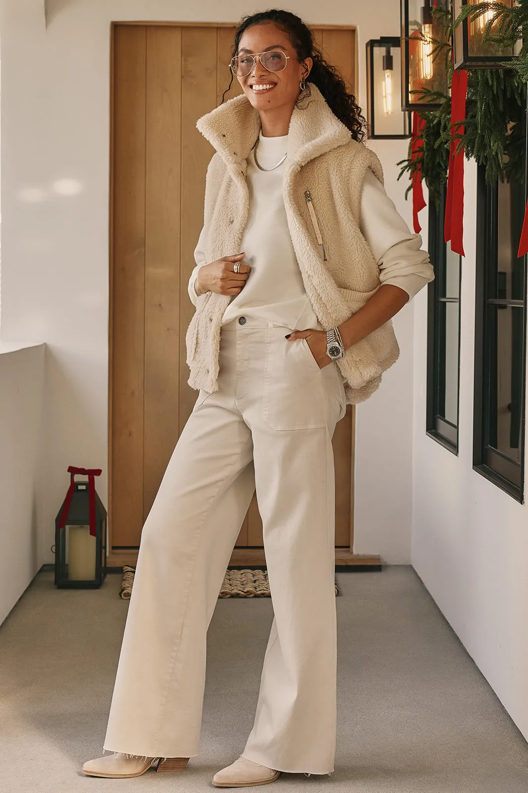 Balter Relaxed Sherpa Gilet