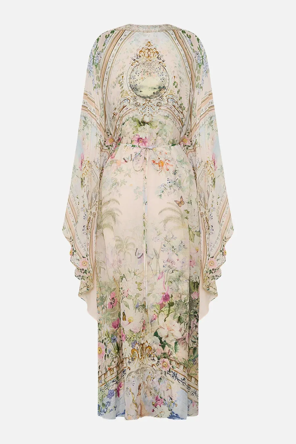 CAMILLA | PALACIO PLAYGROUND LONG KAFTAN WITH WAIST DETAIL