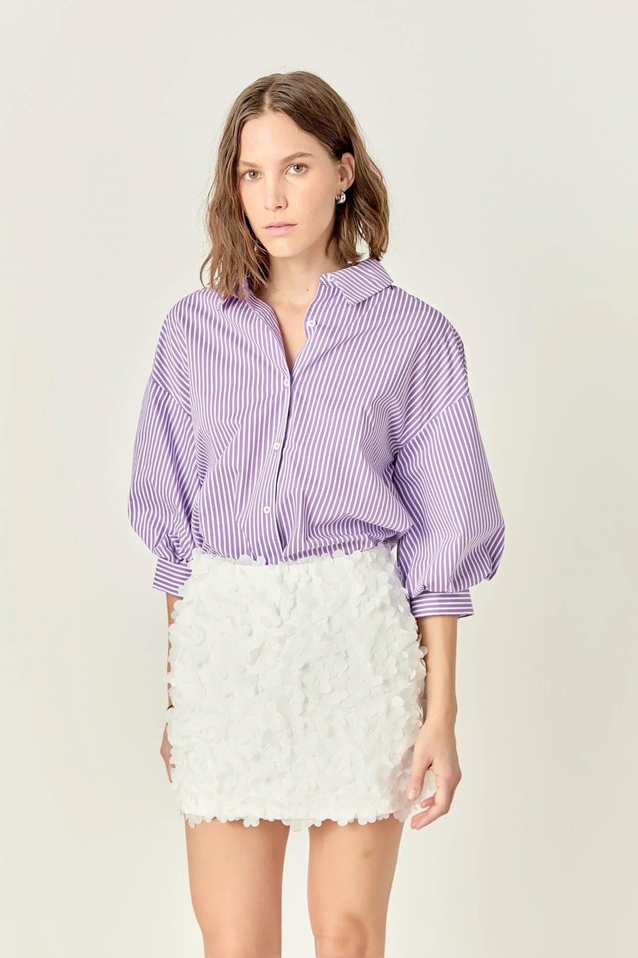 Charlotte Flower Mini Skirt