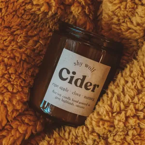 Cider Soy Wax Candle