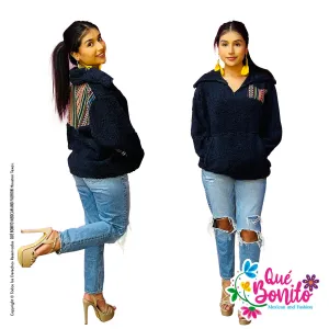 Cozy Jacket Que Bonito Mexican and Fashion