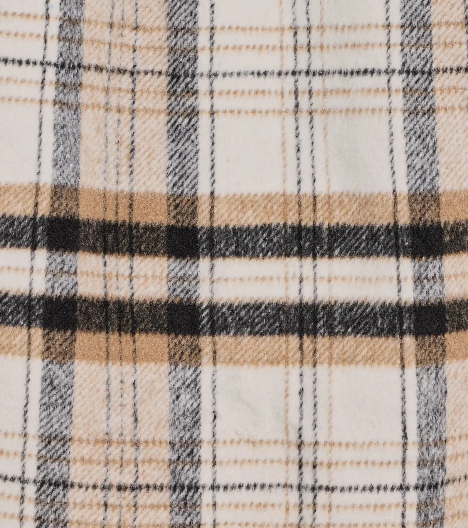 Cozy Layer Plaid Woven Shacket