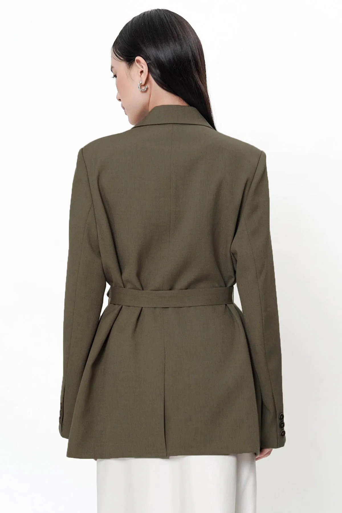 Cresida Blazer In Oregano