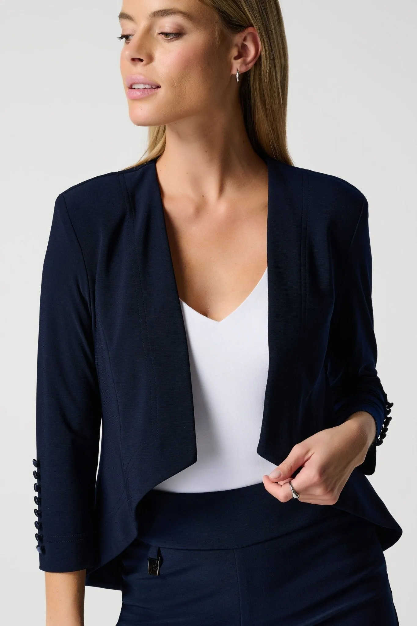 Essential Tux Cover Up Jacket  Midnight