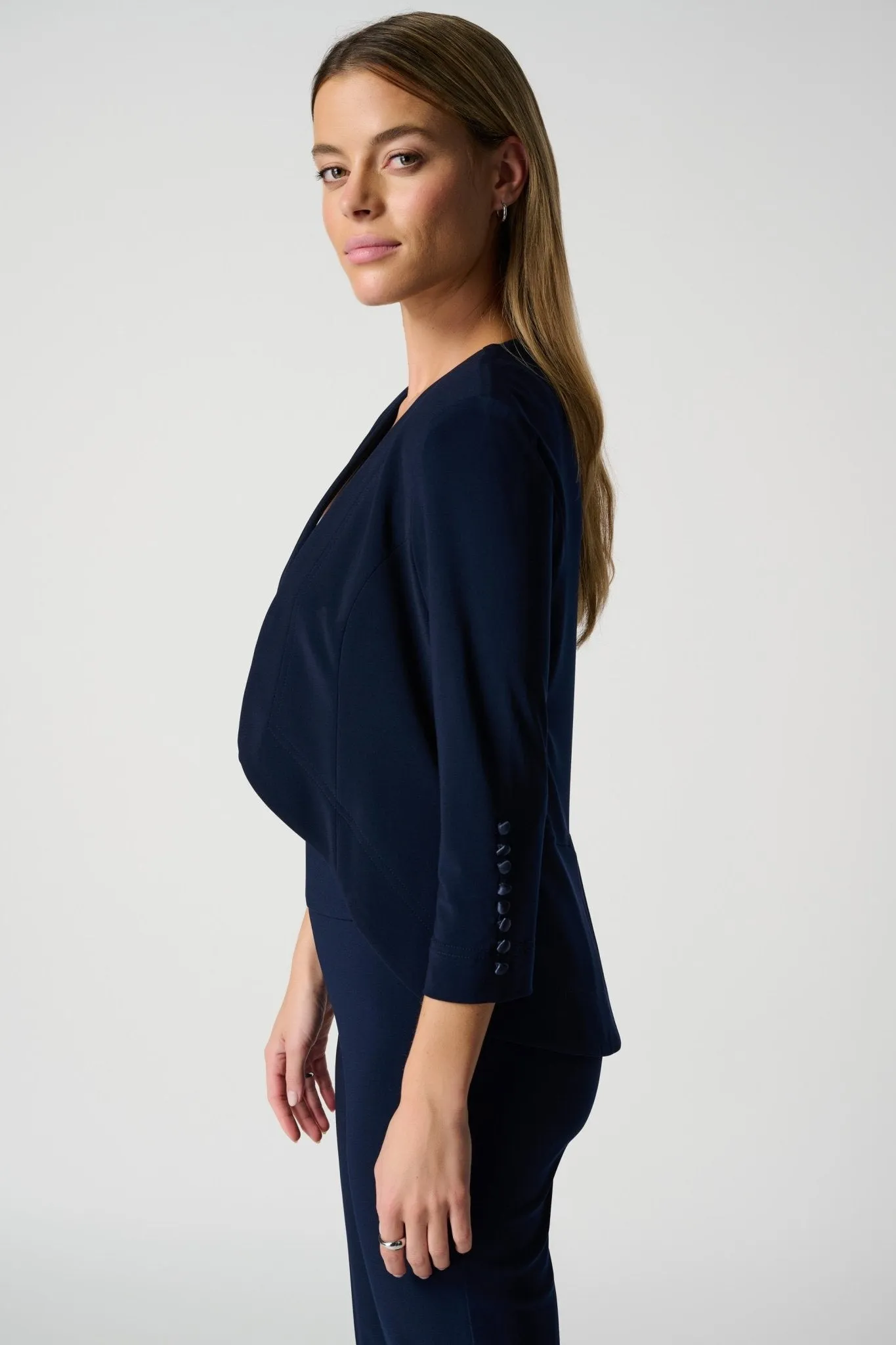 Essential Tux Cover Up Jacket  Midnight