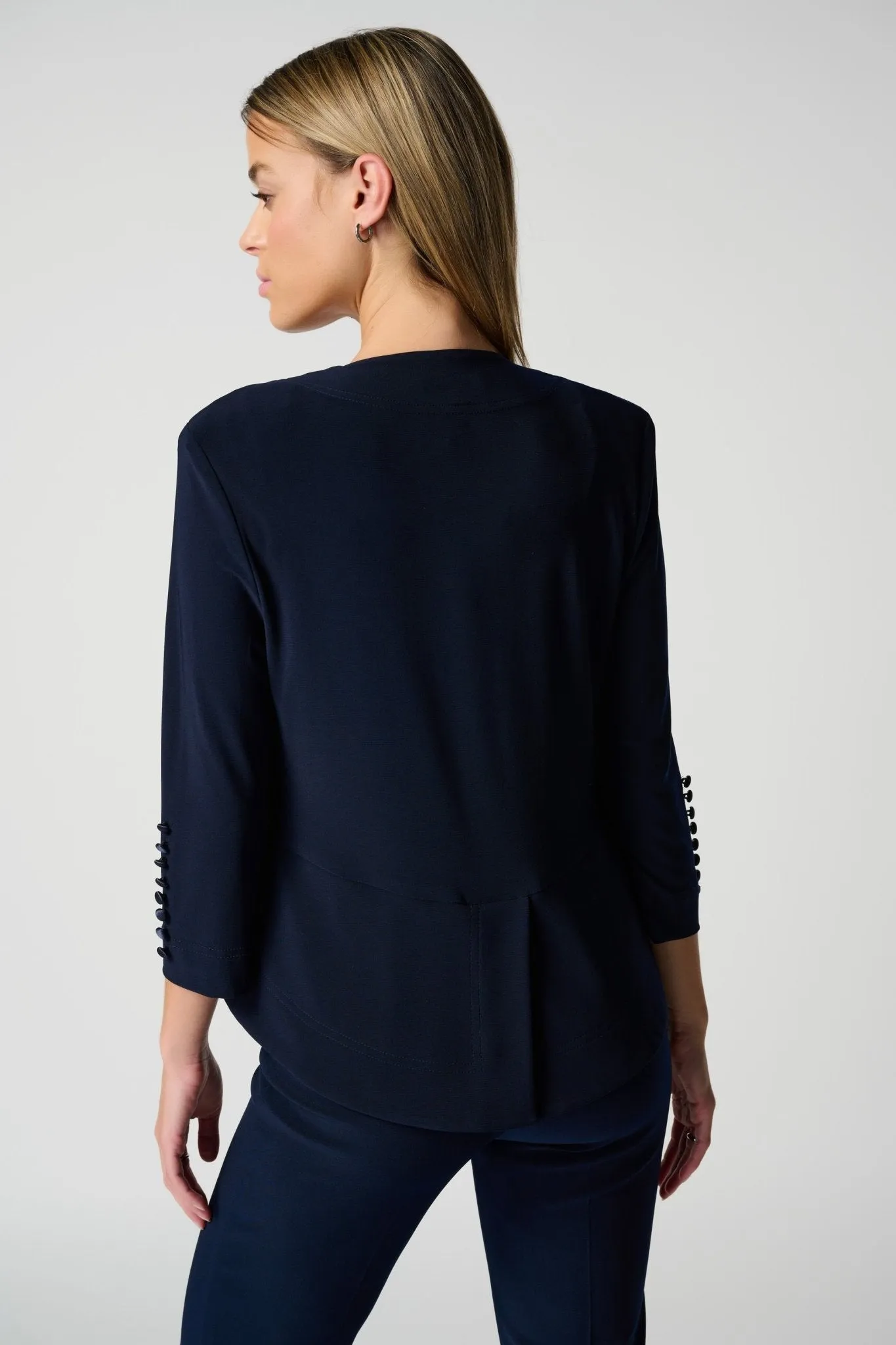 Essential Tux Cover Up Jacket  Midnight