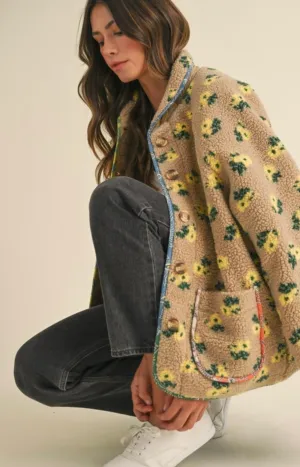 Fallin’ For This Sherpa Jacket