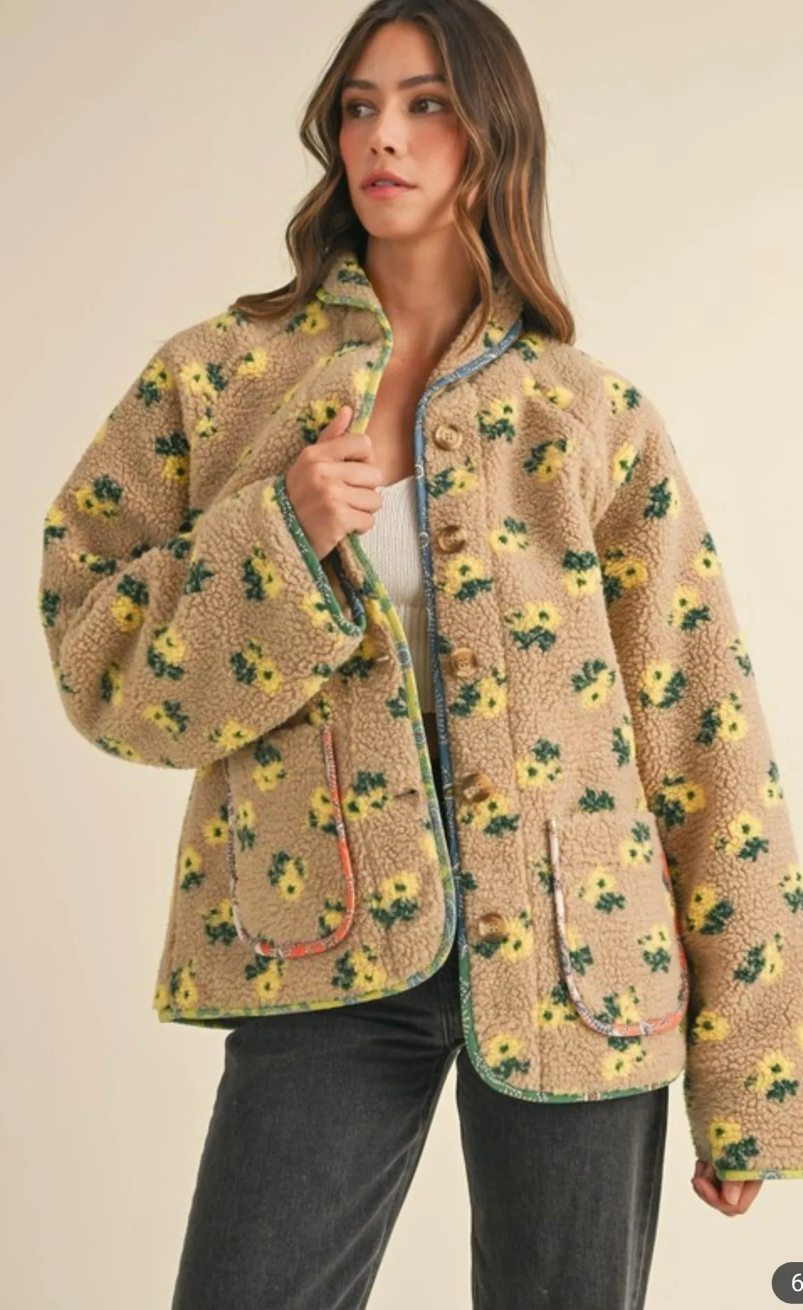 Fallin’ For This Sherpa Jacket