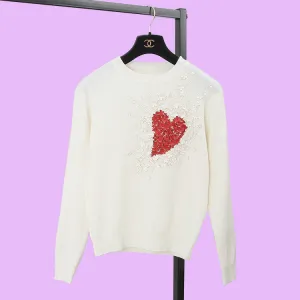 Female Warm O-Neck Casual Sweater