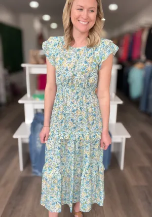 Floral Days Mint Dress