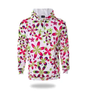 Flowers Design Womans Graphic Hoodies