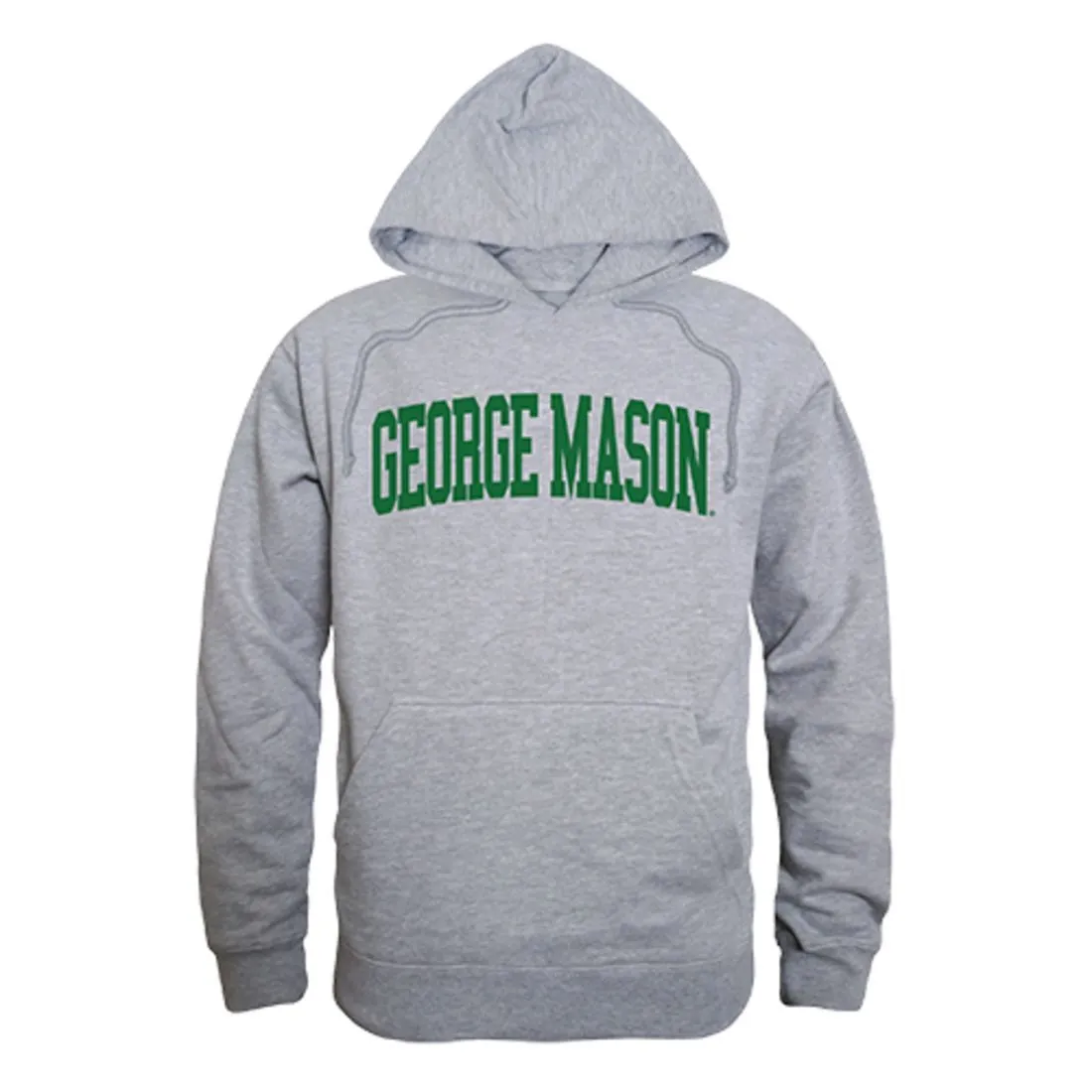 George Mason University PatriotsGreyGame Day Hoodie Sweatshirt Heather Grey