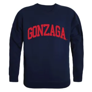 Gonzaga University Bulldogs Arch Crewneck Pullover Sweatshirt Sweater Navy