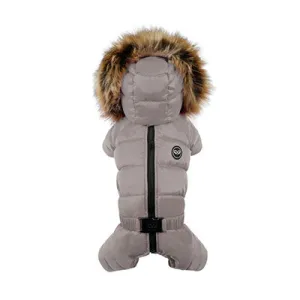 grey love down padded snowsuit - 1 small left