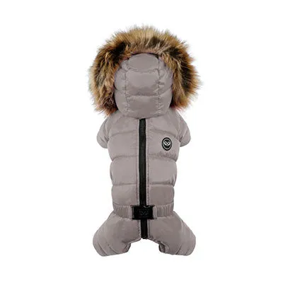 grey love down padded snowsuit - 1 small left