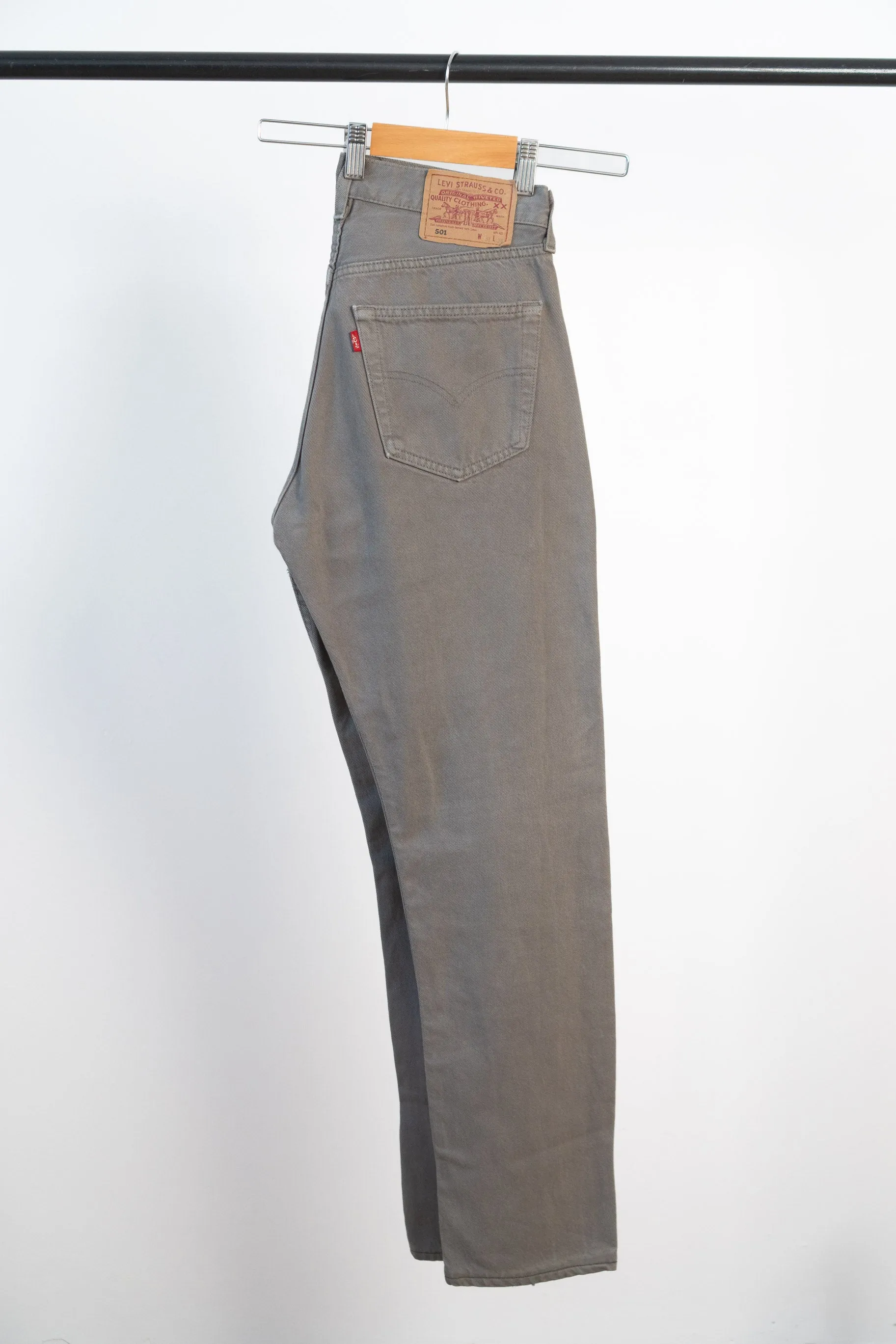 GREY VINTANGE 501 LEVI'S SIZE 36 UK 8
