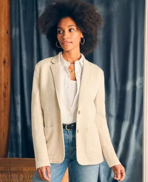 Inlet Blazer Oatmeal Melange
