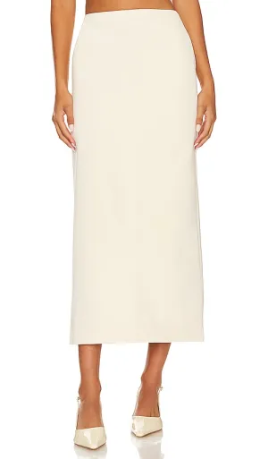 L'Academie x Marianna Dionira Maxi Skirt in Beige