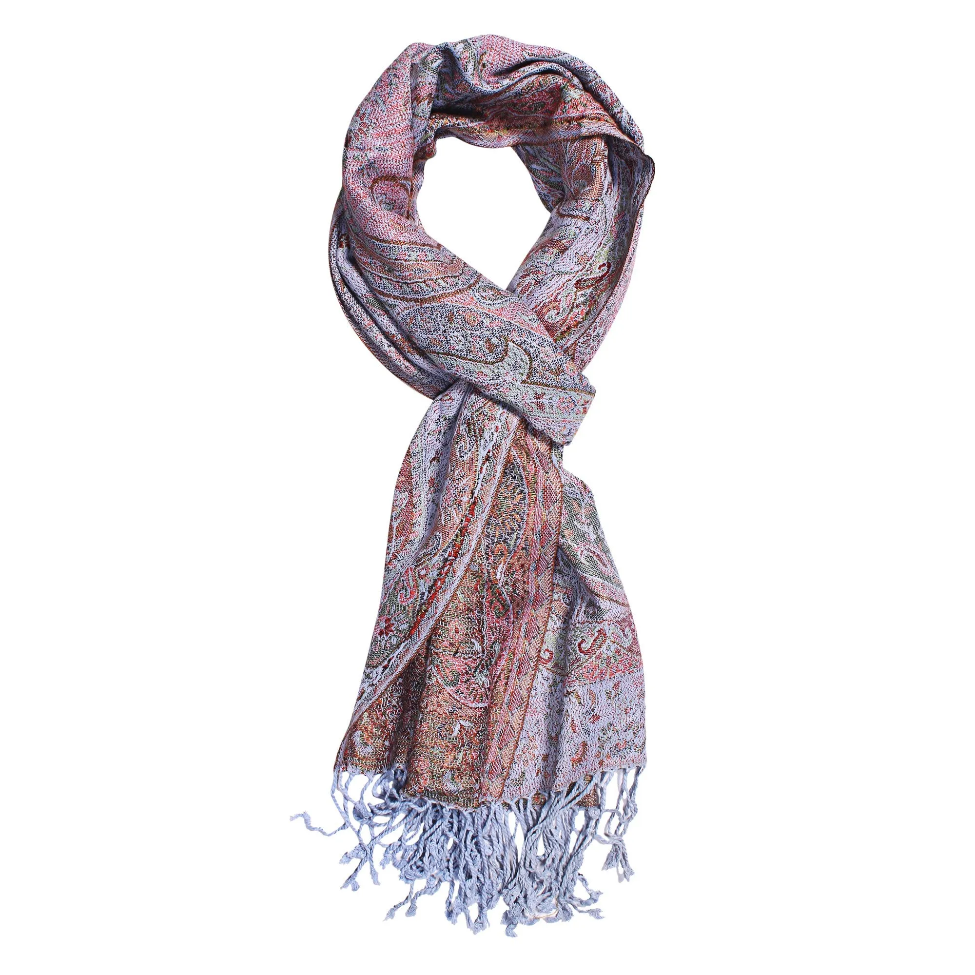 Mauve Magic Paisley Scarf