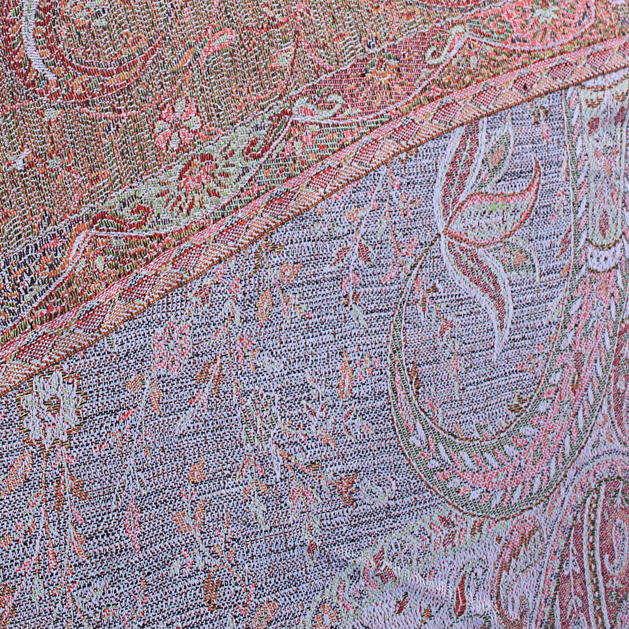 Mauve Magic Paisley Scarf