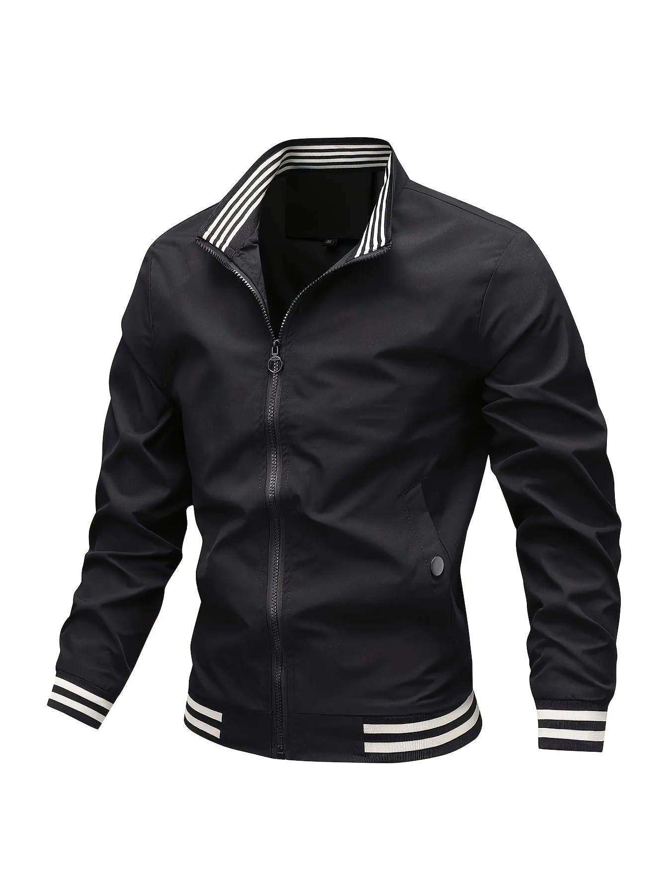 Men's Army GreenJacket With Pockets | Stylish Casual For City Walk Street