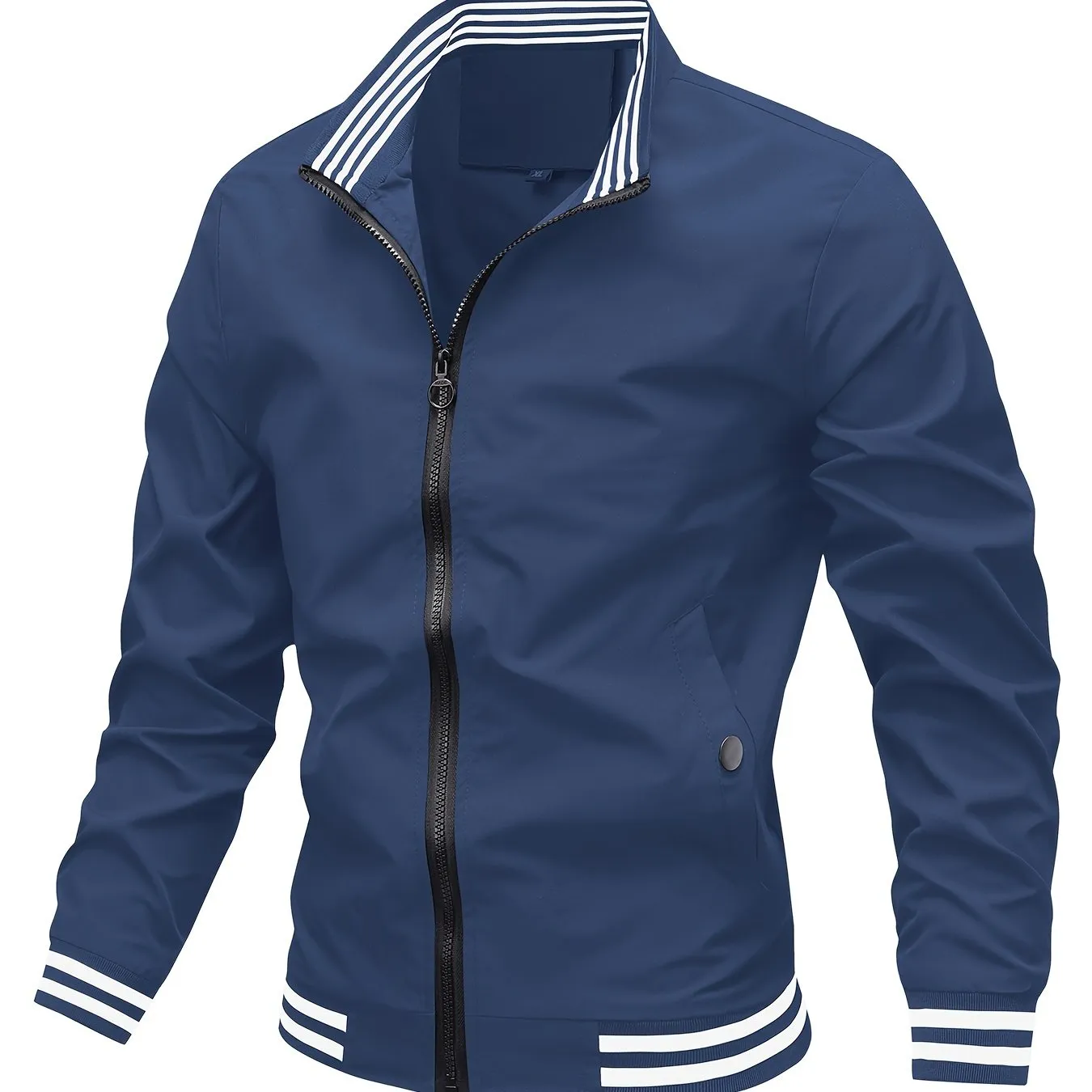 Men's Army GreenJacket With Pockets | Stylish Casual For City Walk Street