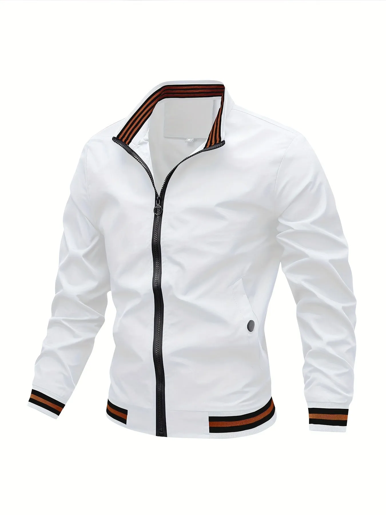 Men's Army GreenJacket With Pockets | Stylish Casual For City Walk Street