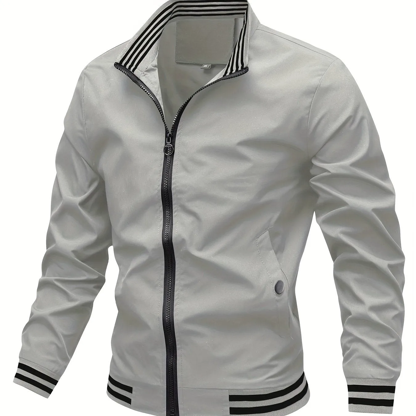 Men's Army GreenJacket With Pockets | Stylish Casual For City Walk Street