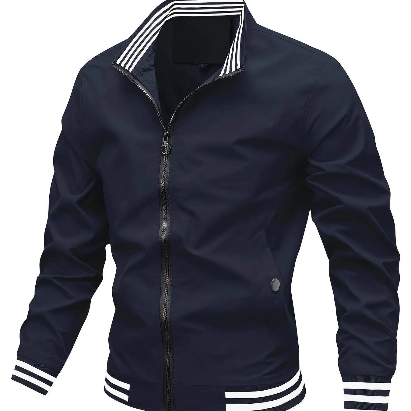 Men's Army GreenJacket With Pockets | Stylish Casual For City Walk Street