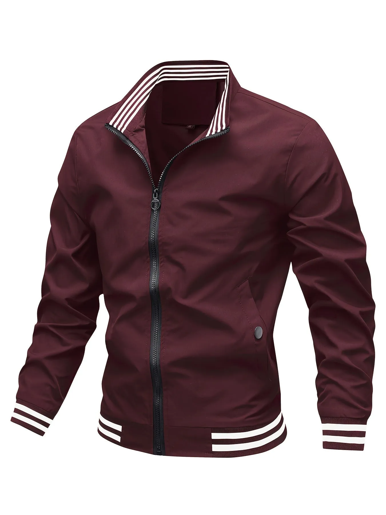 Men's Army GreenJacket With Pockets | Stylish Casual For City Walk Street