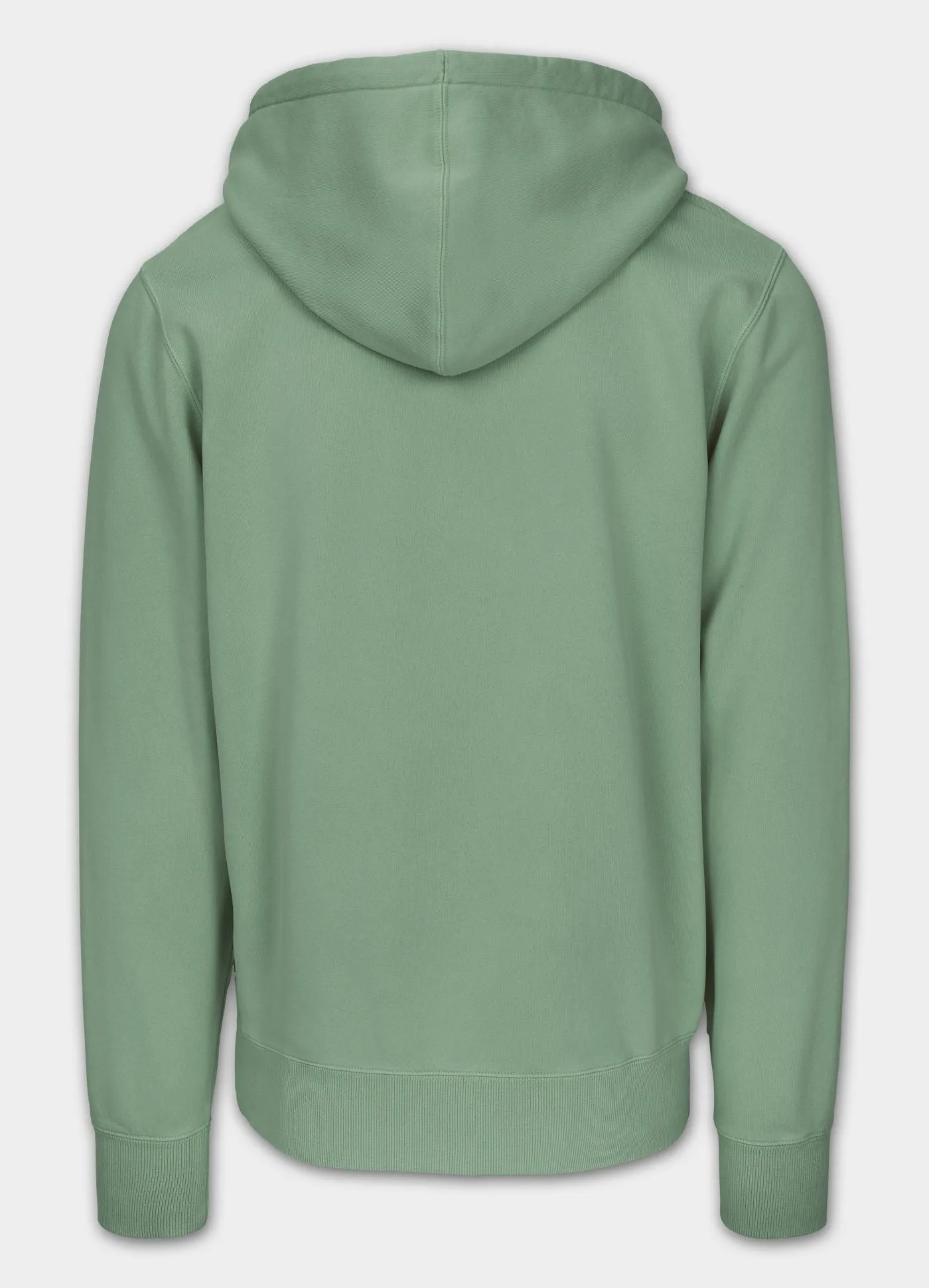 Men's Hoodie Washed VINTAGE BJJ - Washed green