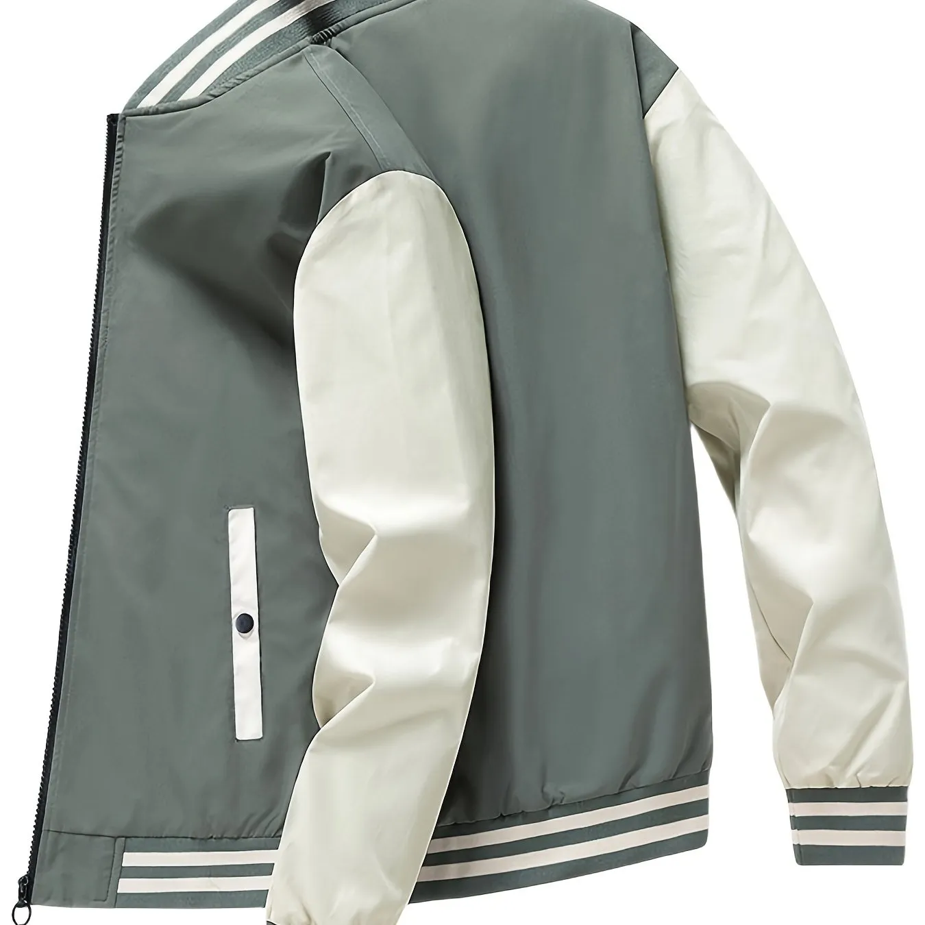 Men's Top Baseball Sports Active Windproof Jackets Men's Simple Style Clothing For Autumn Winter As Gifts Workout Training