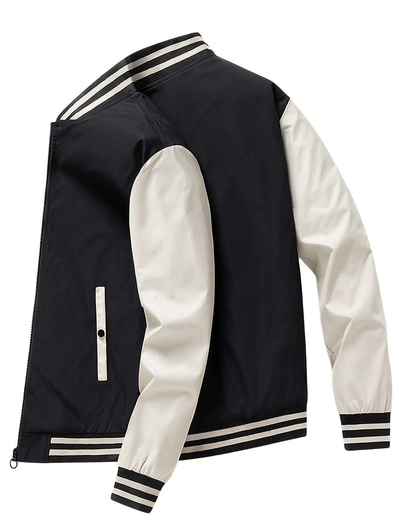Men's Top Baseball Sports Active Windproof Jackets Men's Simple Style Clothing For Autumn Winter As Gifts Workout Training