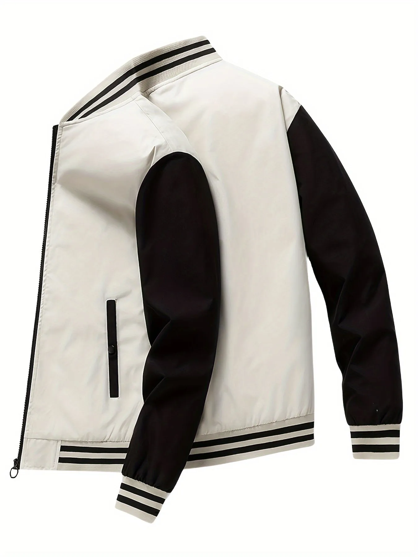 Men's Top Baseball Sports Active Windproof Jackets Men's Simple Style Clothing For Autumn Winter As Gifts Workout Training