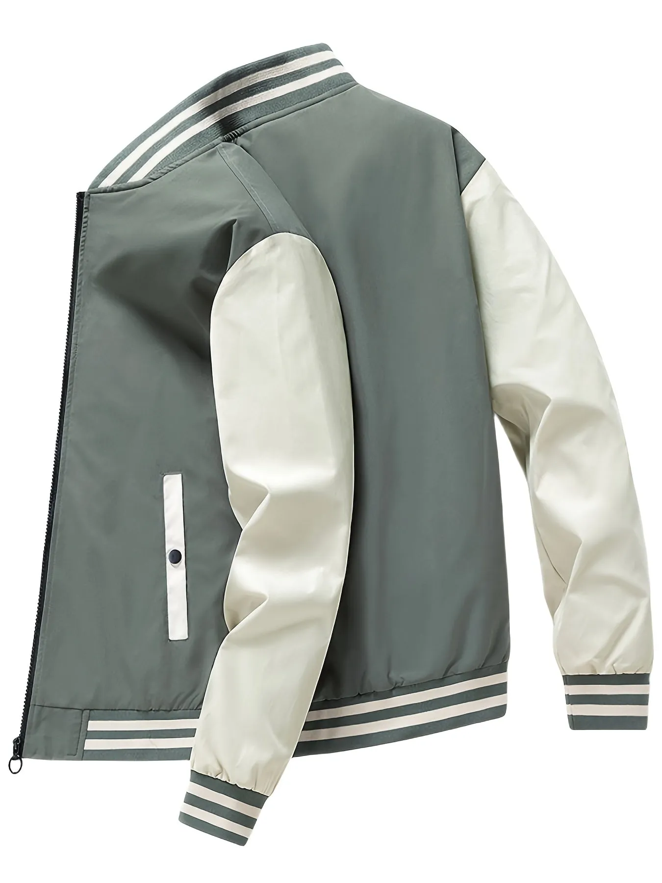 Men's Top Baseball Sports Active Windproof Jackets Men's Simple Style Clothing For Autumn Winter As Gifts Workout Training