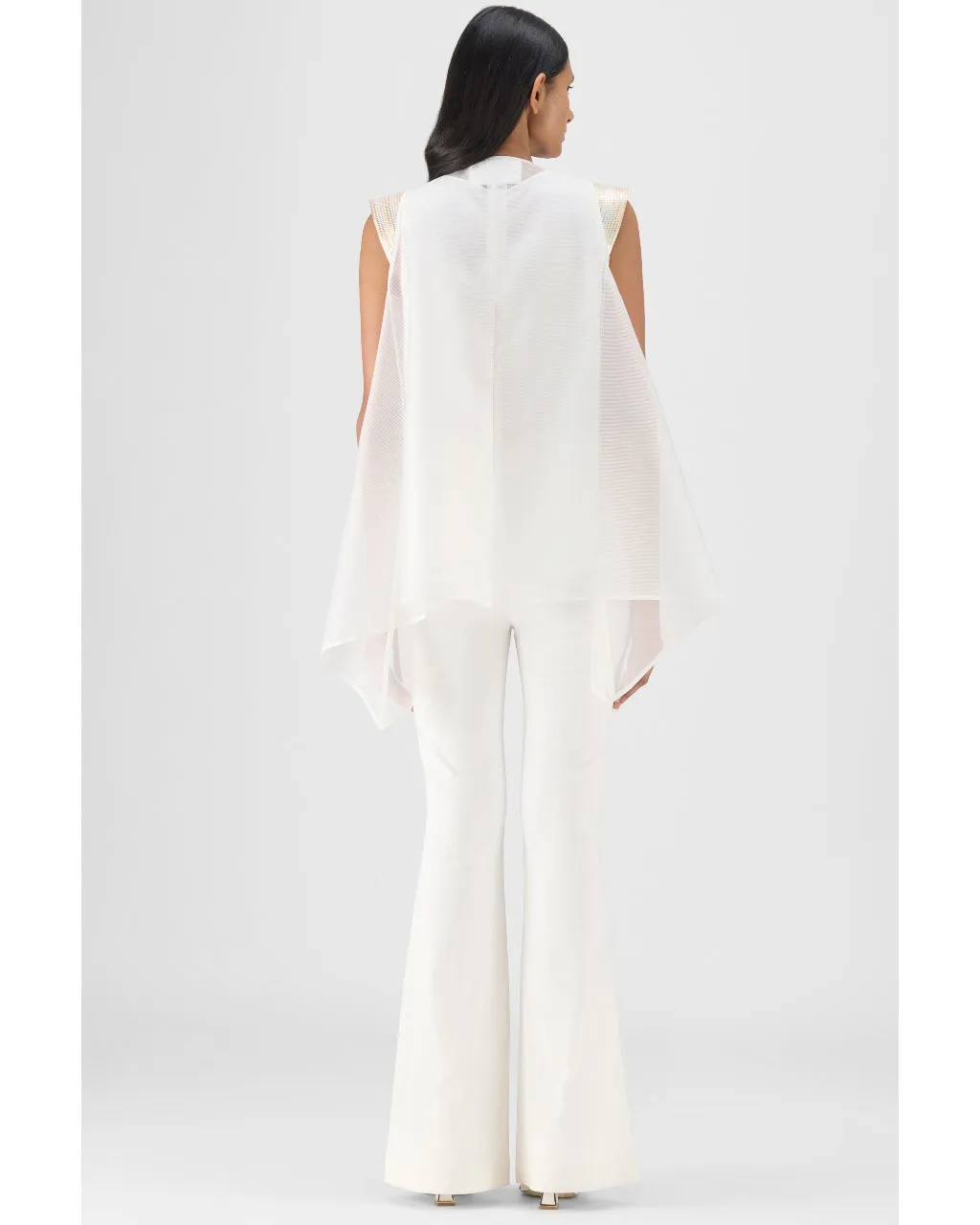 Metallic Structured Top