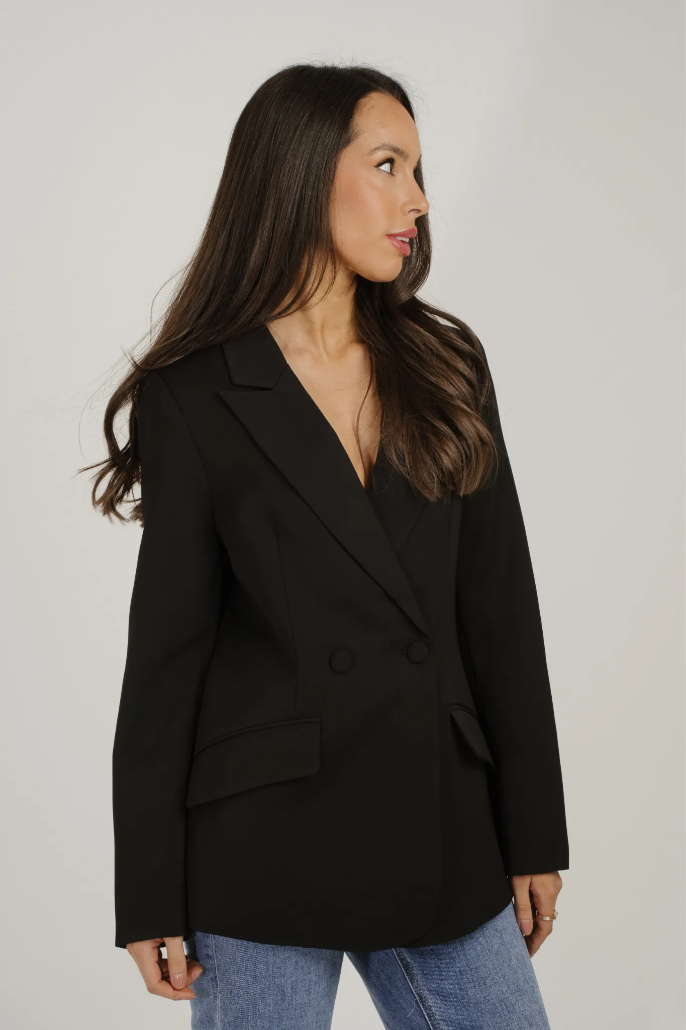Nadia Blazer In Black