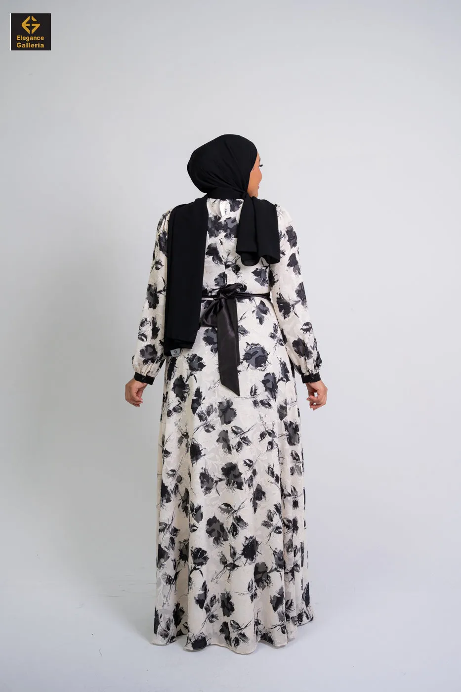 Nasrah Floral Dress