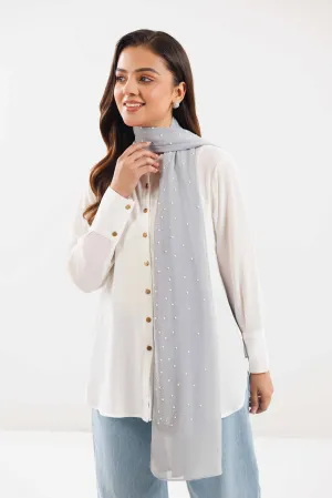 Off White Women Shawl - 439512107