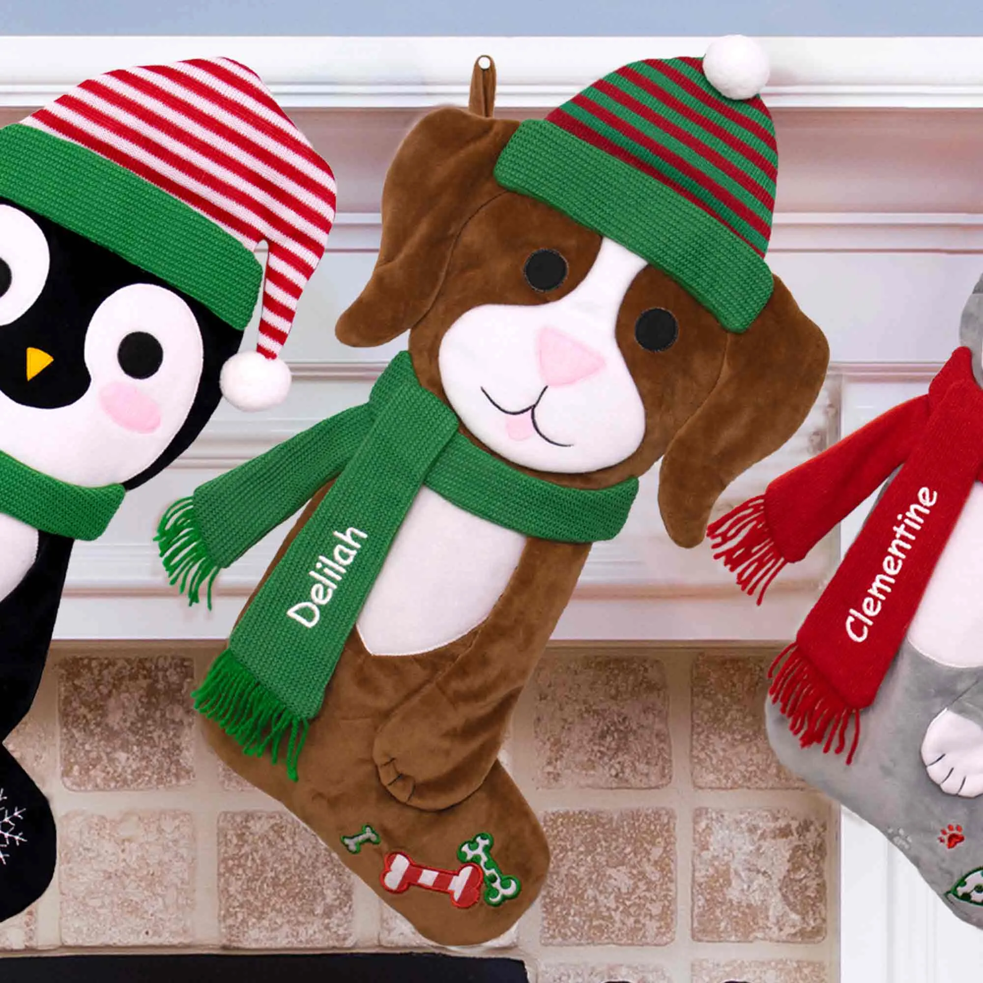 Personalized Cozy Companions Christmas Stocking