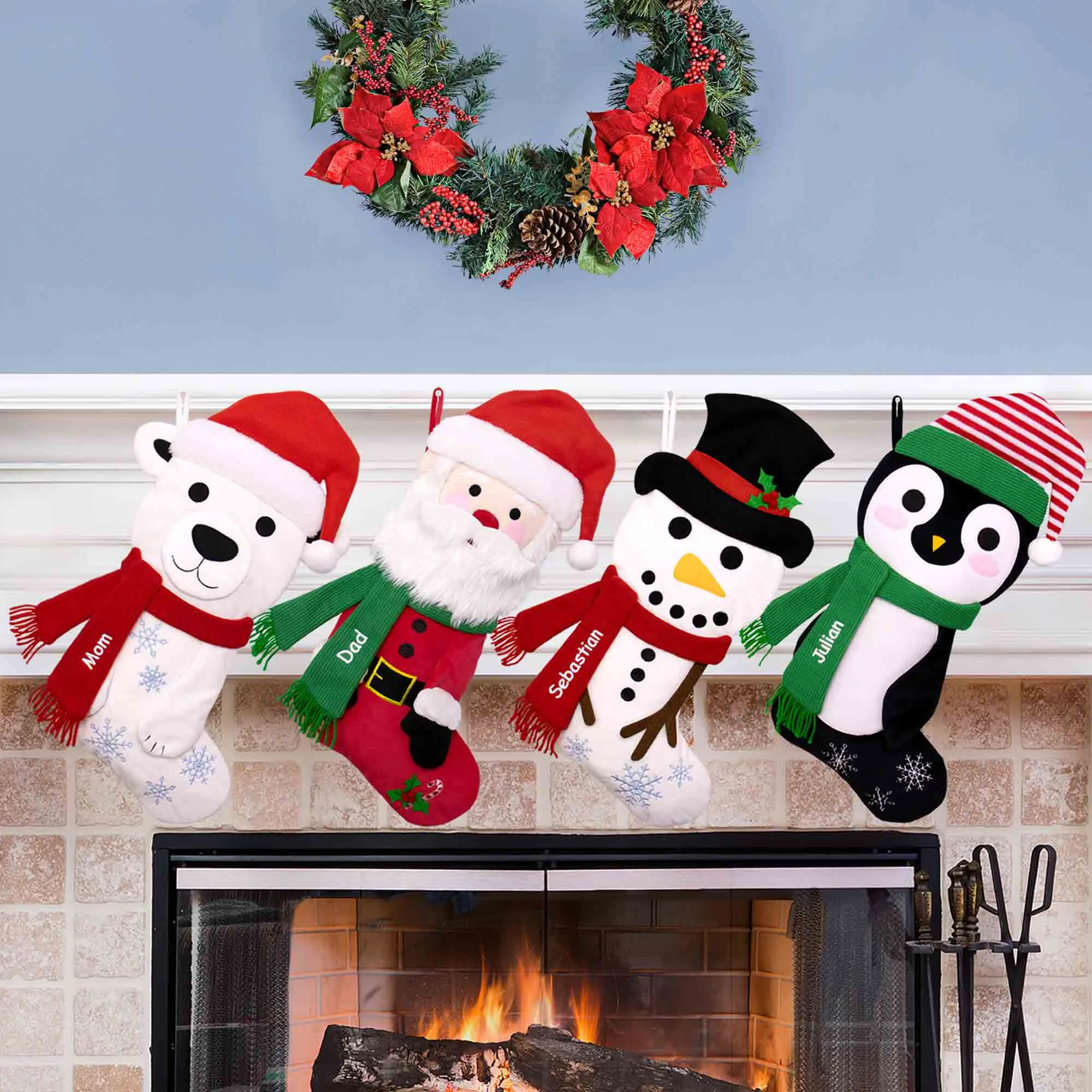 Personalized Cozy Companions Christmas Stocking