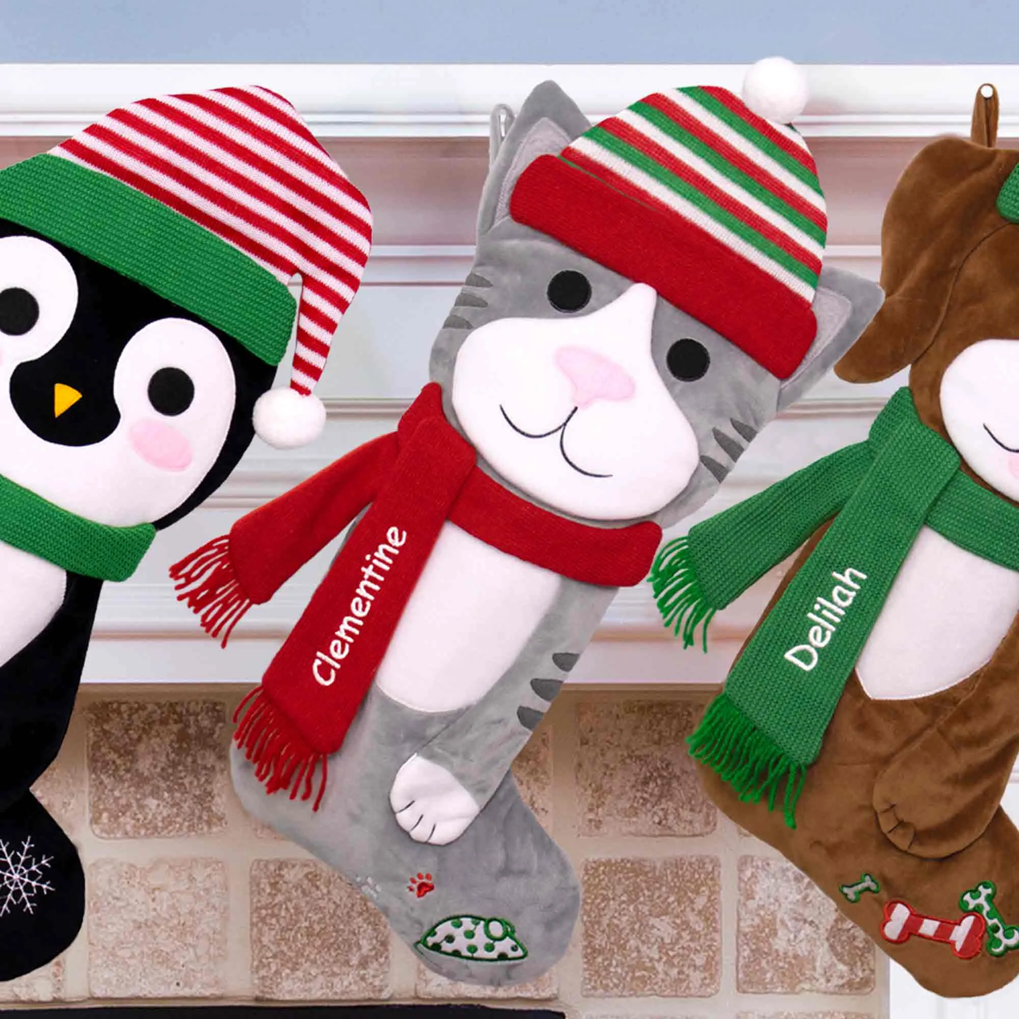 Personalized Cozy Companions Christmas Stocking
