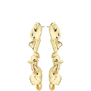 Pilgrim Pulse Statement Gold Earrings