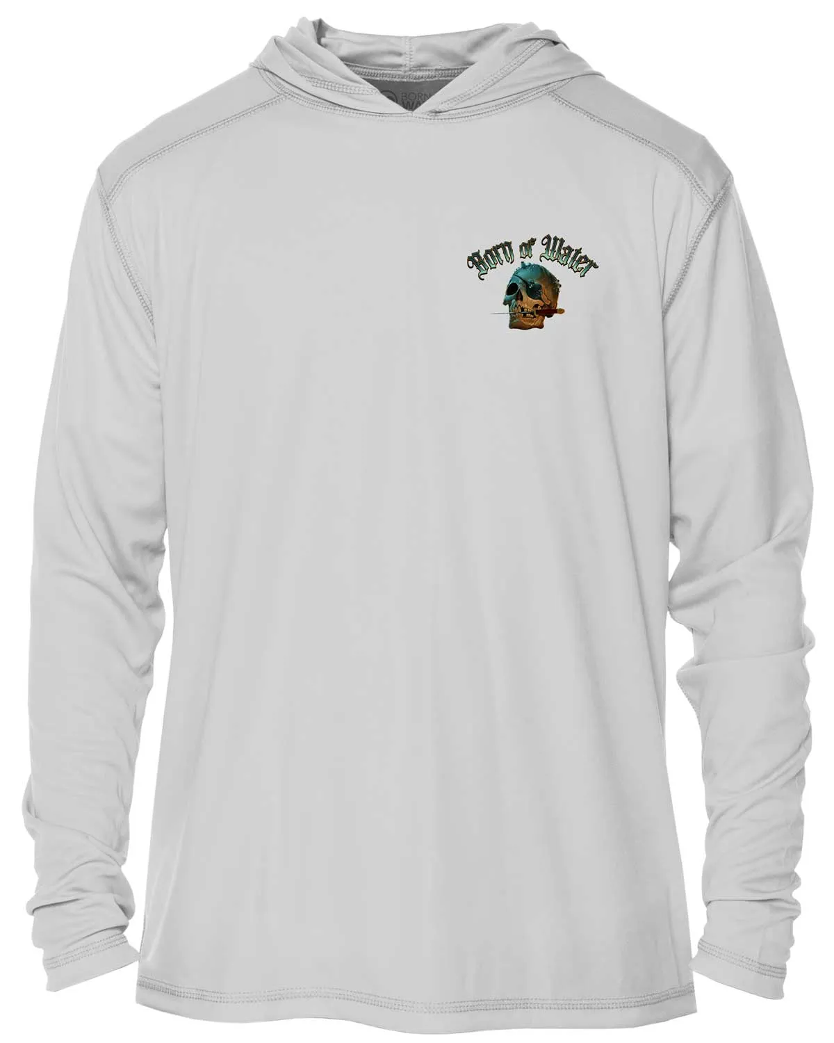 Pirate Skull UV/UPF 50  Hoodie