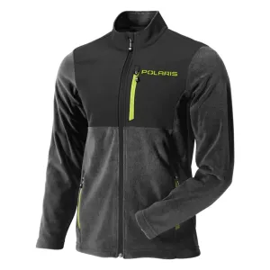 Polaris Men's Northstar Mid-Layer Sweatshirt Black/Lime