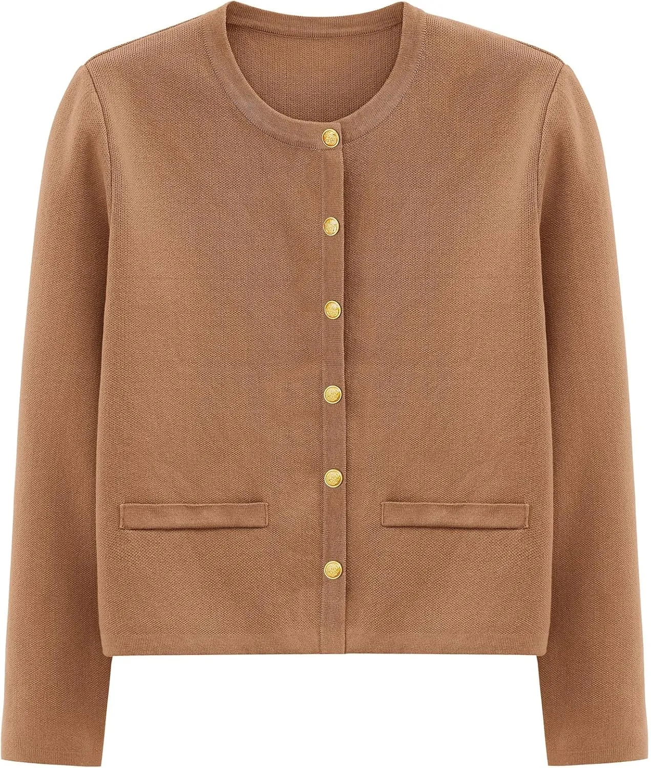 PRETTYGARDEN Women's Winter Cardigan Sweaters Button Down Open Front Long Sleeve Knit Cardigans Shirt Trendy Outerwear