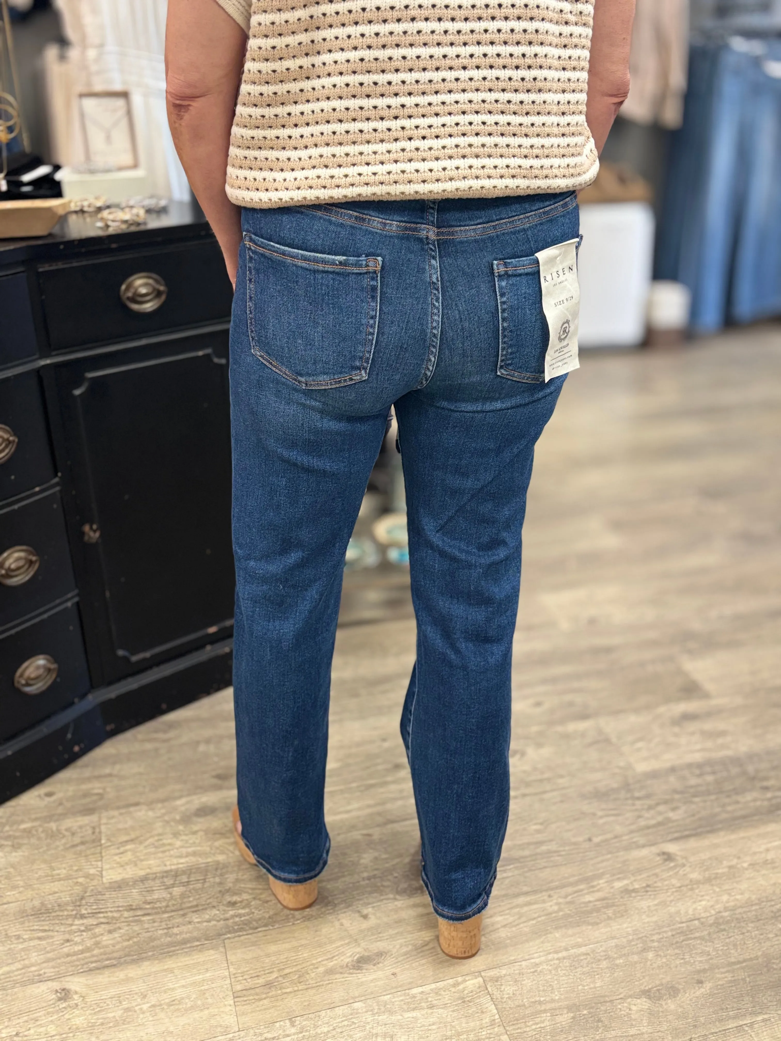 Risen Street Stepper Straight Adjustable WB Jeans