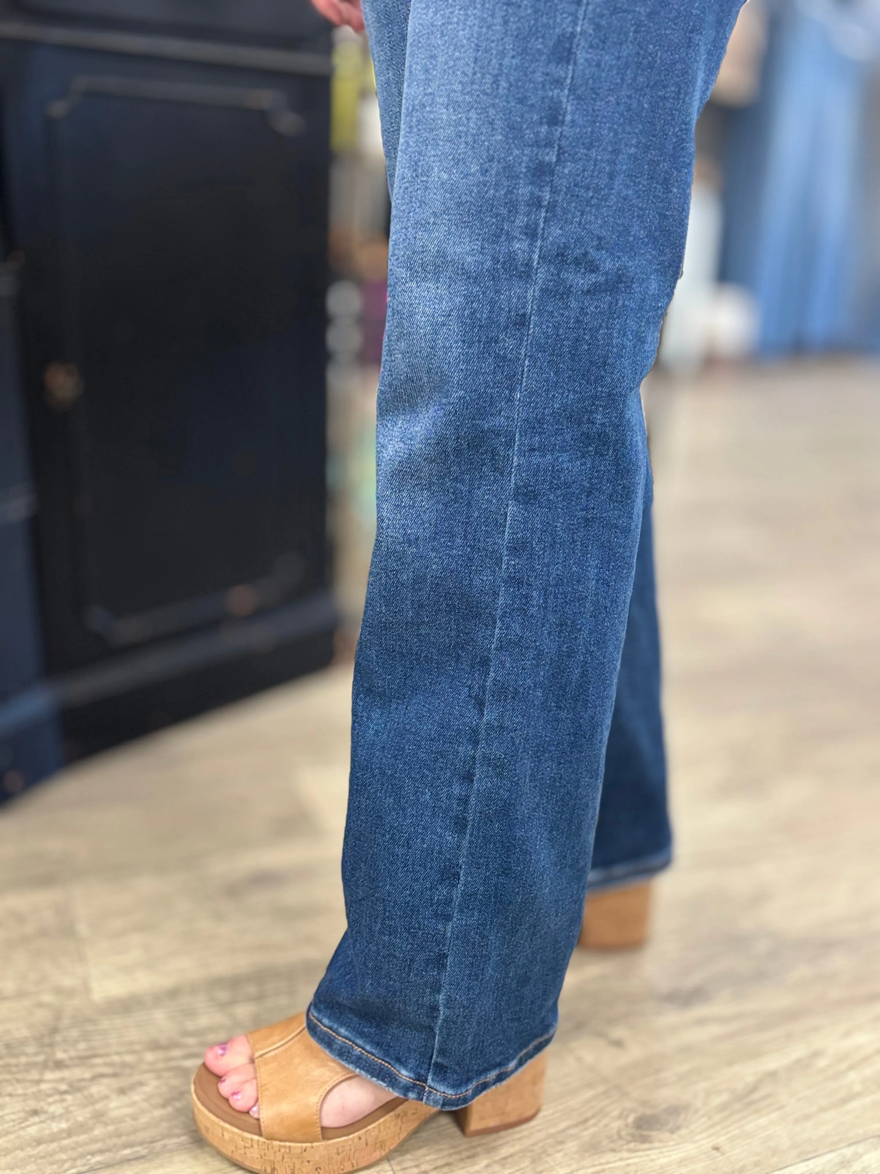 Risen Street Stepper Straight Adjustable WB Jeans